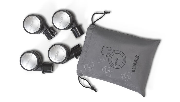 Taška na uložení koleček je součástí balení