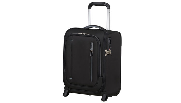 Splňuje podmínky bezplatného palubního zavazadla společností Ryanair, Vueling a Wizz Air