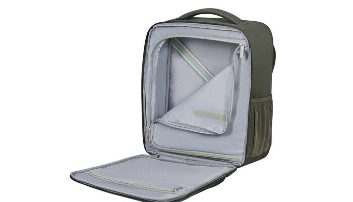 přihrádka na oblečení s křížovými popruhy