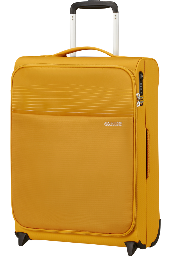 American Tourister Lite Ray Upright TSA 55cm  Zlatě žlut&aacute;