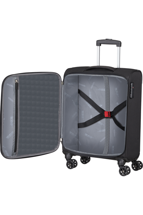 American Tourister Hyperspeed Spinner TSA 55cm  Černá