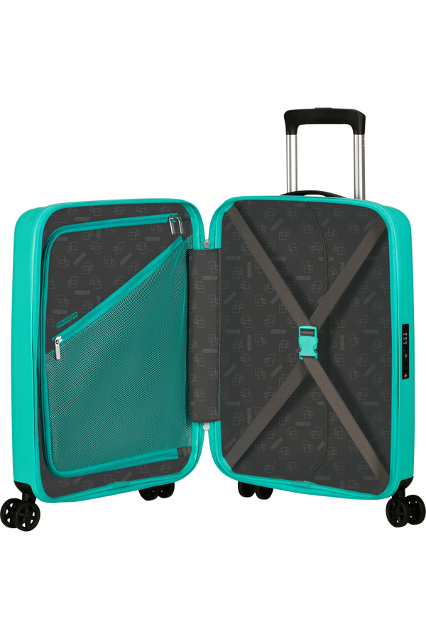 American Tourister Rejoy Spinner 55/20 Tsa 55cm  Aquatic Awe American Tourister Rejoy Spinner 55/20 Tsa 55cm  Aquatic Awe