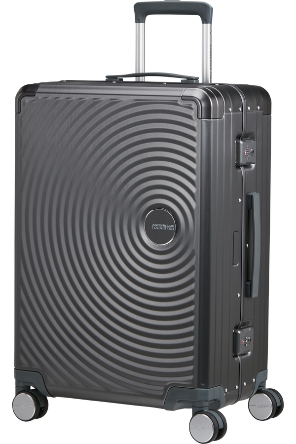 American Tourister Soundbox Alu Spinner TSA 68cm  Brushed Anthracite American Tourister Soundbox Alu Spinner TSA 68cm  Brushed Anthracite