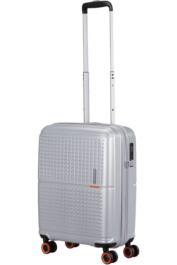 American Tourister Geopop Spinner 55/20 Tsa. 55cm  Metalická stříbrná