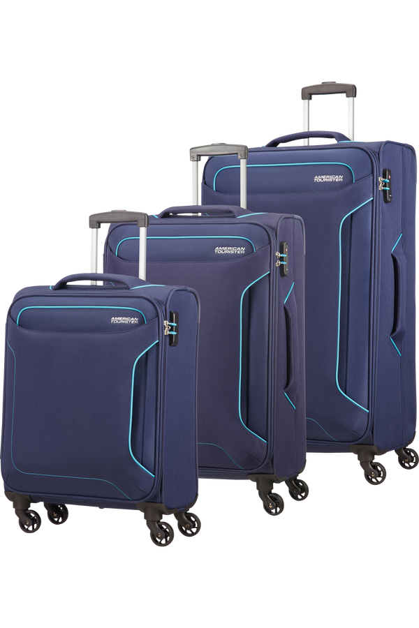 American Tourister Holiday Heat 3 PC Set A  Námořní modrá