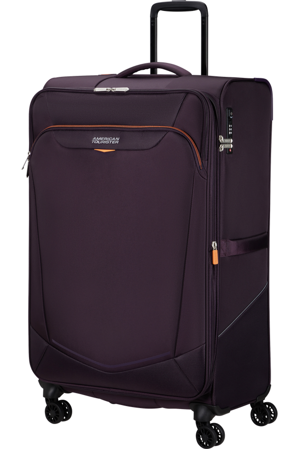 American Tourister SummerRide Spinner L EXP TSA 80cm  Dark Plum