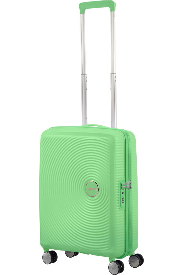 American Tourister Soundbox Spinner TSA Expandable 55cm  Jarn&iacute; zelen&aacute;