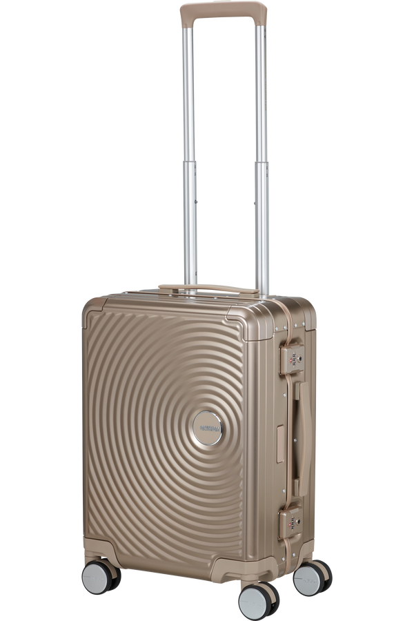 American Tourister Soundbox Alu Spinner TSA 55cm  Bronzová American Tourister Soundbox Alu Spinner TSA 55cm  Bronzová