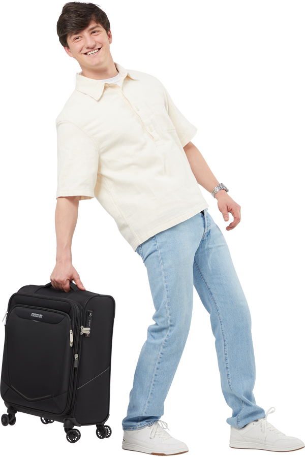 American Tourister SummerRide Spinner S EXP TSA 55cm Černá