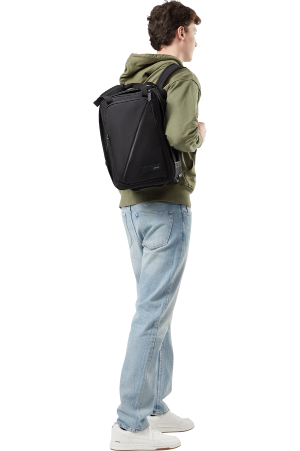 American Tourister Take2cabin Backpack with Wheels S  Černá