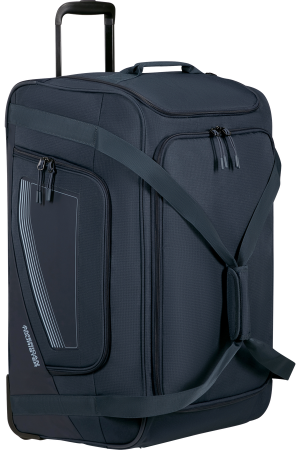 American Tourister City Racer Duffle with Wheels M  N&aacute;mořn&iacute; modr&aacute;