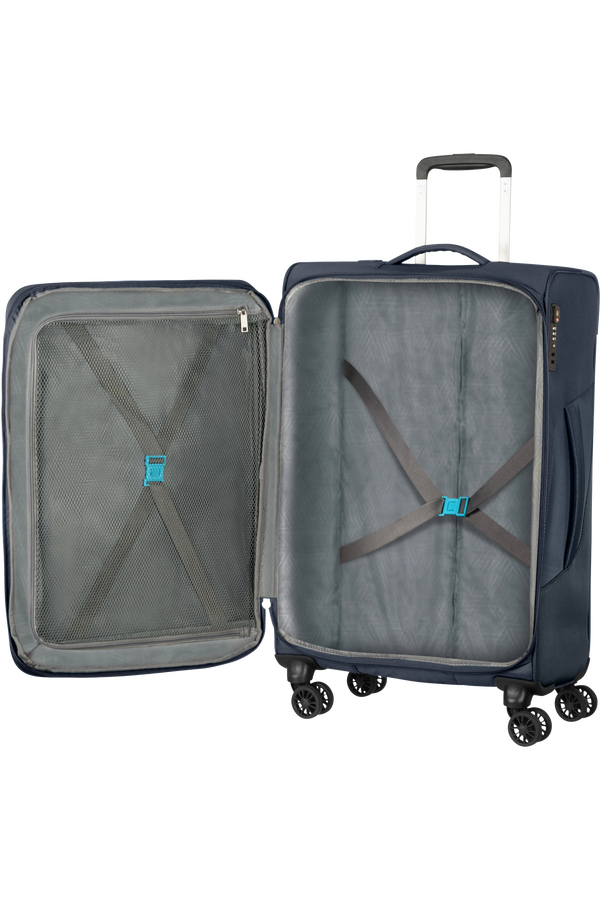 American Tourister Summerfunk Spinner Exp TSA 67cm  Námořní modrá American Tourister Summerfunk Spinner Exp TSA 67cm  Námořní modrá