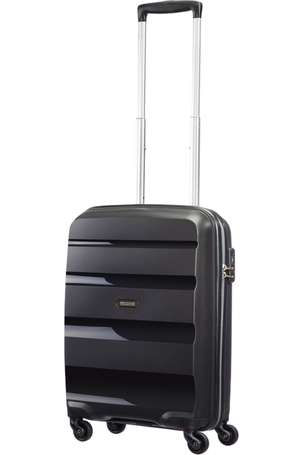 American Tourister Kabinový kufr Bon Air Spinner Strict, 4 kolečka, 55 cm/20 palců, černá