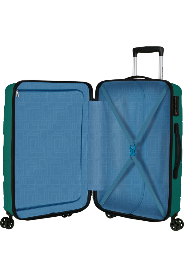 Jetdriver 3.0 67cm Spinner (4 kolečka) | American Tourister Jetdriver 3.0 Spinner 67/24 TSA 67cm  Sporty Teal