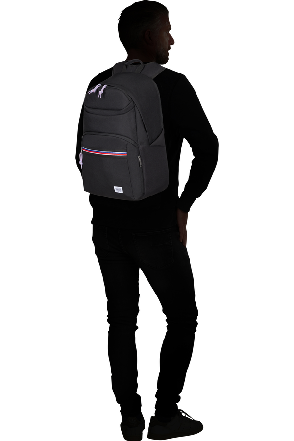 American Tourister Upbeat Lapt Backpack Zip 15.6' L  Čern&aacute;