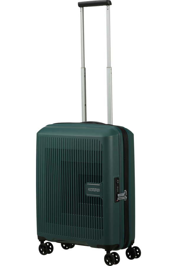 AeroStep 55cm Spinner (4 kolečka) | American Tourister AeroStep Spinner 55/20 EXP TSA 55cm  Dark Forest