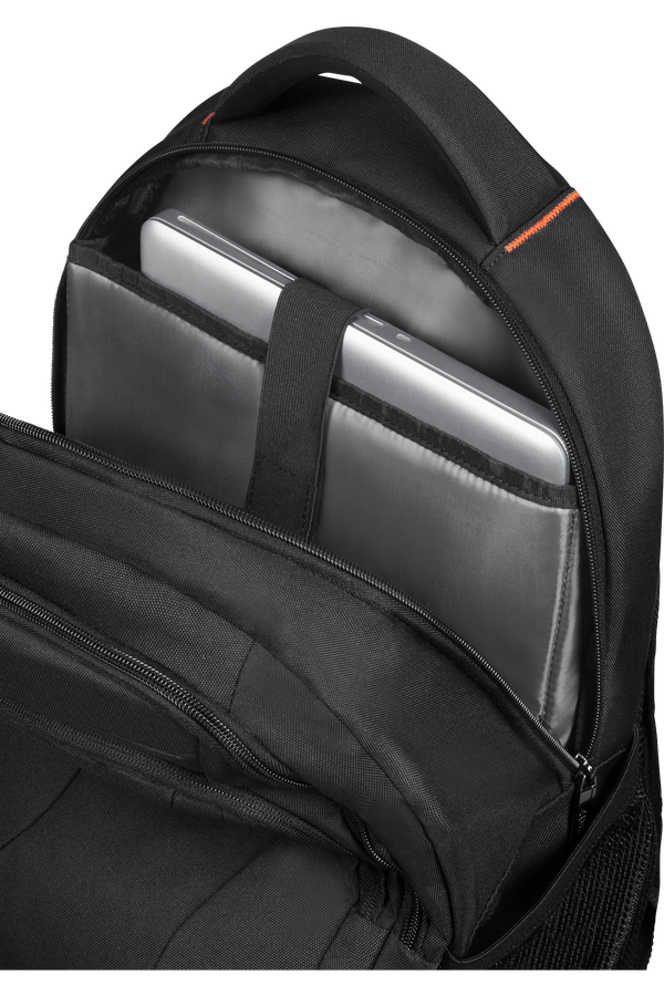 American Tourister At Work Laptop Backpack  15.6inch Black/Orange American Tourister At Work Laptop Backpack  15.6inch Black/Orange