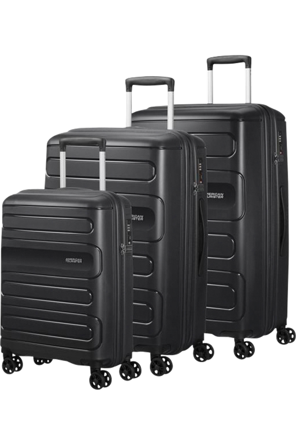 American Tourister Sunside 3 Pc Set C Černá