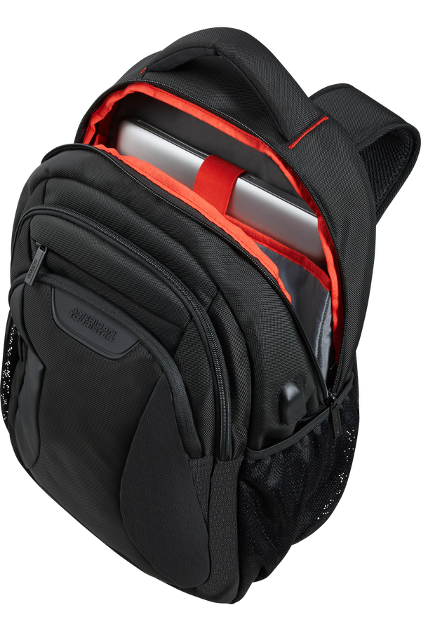 American Tourister At Work Laptop Backpack 15.6inch Temn&aacute; čern&aacute;