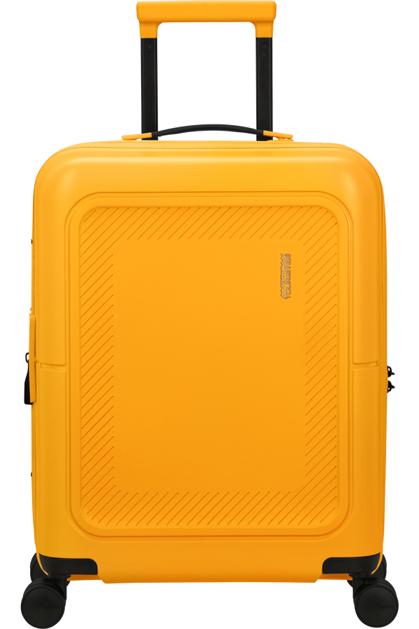 American Tourister DashPop Spinner Expandable TSA 55cm Zlatě žlut&aacute;