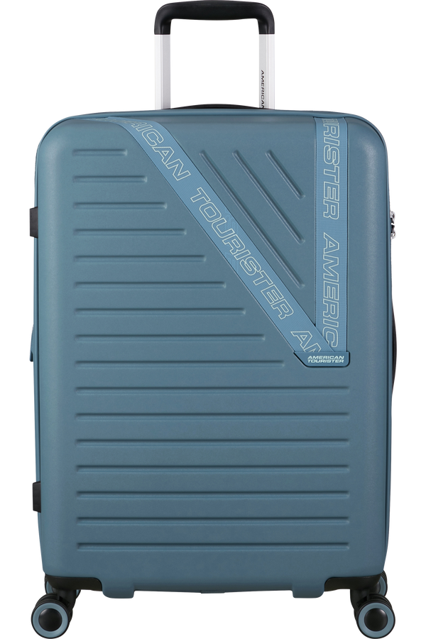 American Tourister Dynabelt Spinner EXP TSA 66cm  Rainstorm Blue