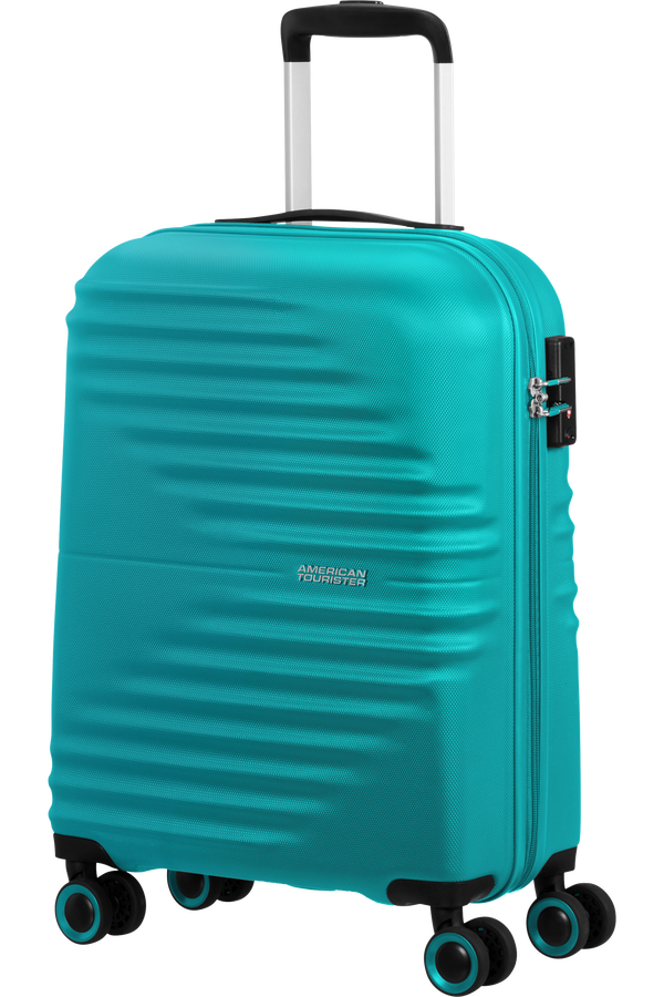 American Tourister Wavetwister Spinner TSA 55cm  Tyrkysov&aacute; Aqua