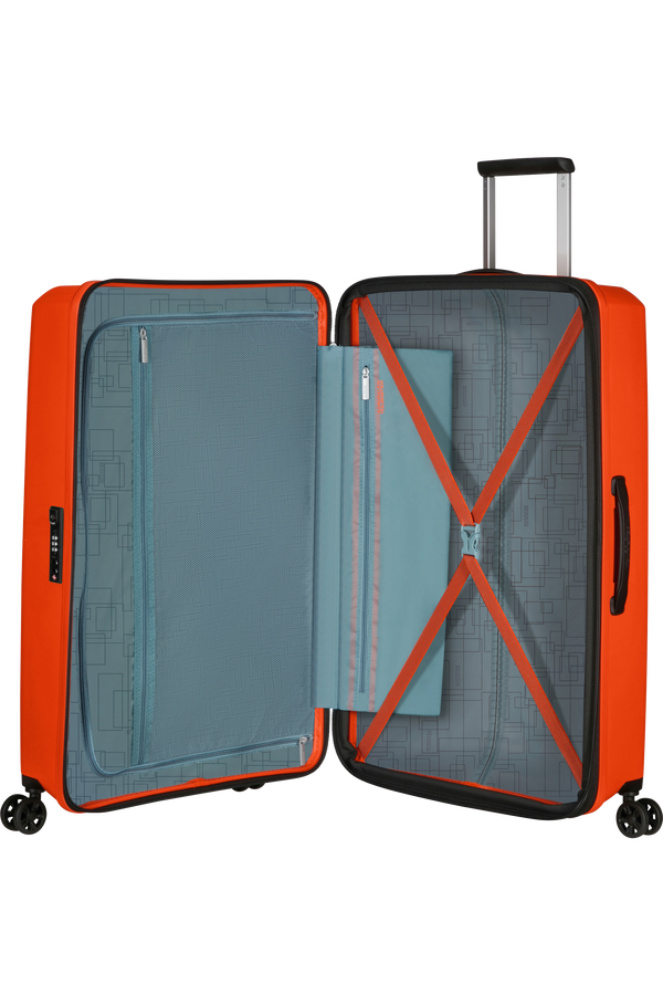 American Tourister Aerostep Spinner 77/28 Exp Tsa 77cm  Světle oranžov&aacute;