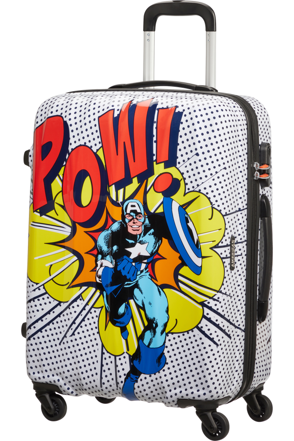 American Tourister Marvel Legends Spinner Alfatwist 65cm  Captain America Pop Art American Tourister Marvel Legends Spinner Alfatwist 65cm  Captain America Pop Art