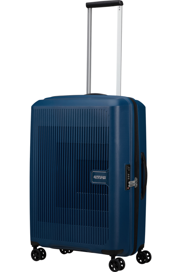 American Tourister Aerostep Spinner 67/24 Exp Tsa 67cm  N&aacute;mořn&iacute; modr&aacute;
