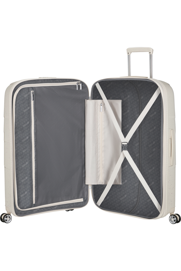 American Tourister StarVibe Spinner Expandable TSA LTD 77cm  Cream Speckles American Tourister StarVibe Spinner Expandable TSA LTD 77cm  Cream Speckles