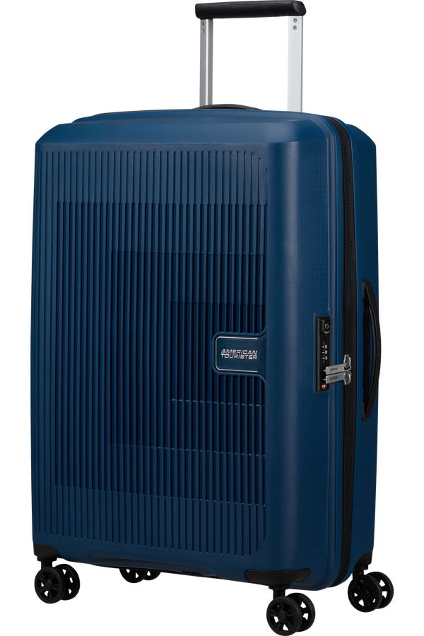 American Tourister Aerostep Spinner 67/24 Exp Tsa 67cm  N&aacute;mořn&iacute; modr&aacute;