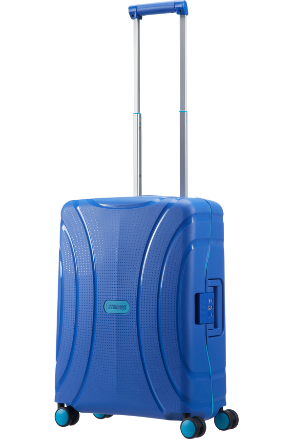 American Tourister Kufr Lock'n'Roll Spinner, 4 kolečka, 40x55x20 cm, nebeská modrá