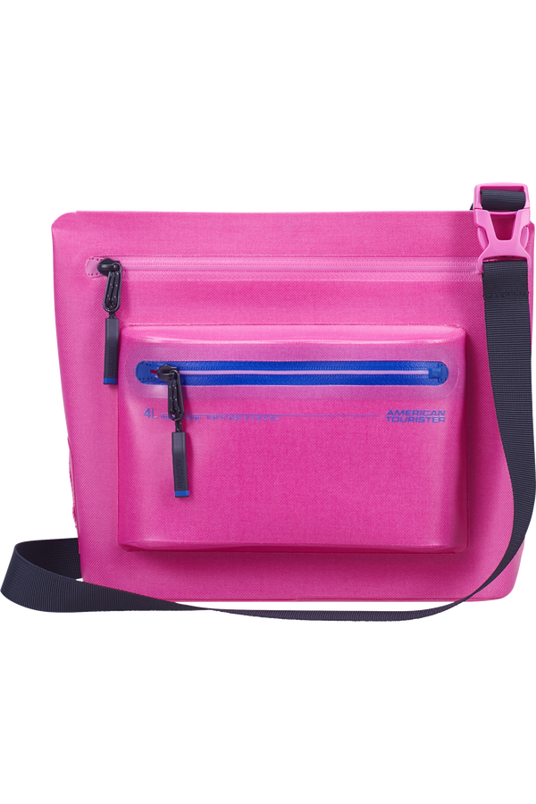 Colourdry M Ta&scaron;ka na rameno | American Tourister Colourdry Shoulder Bag M  Electric Fuchsia