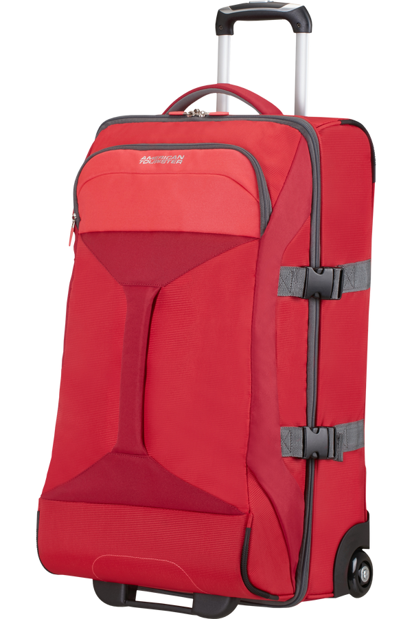 American Tourister Sportovní taška s kolečky Road Quest M, plná červená