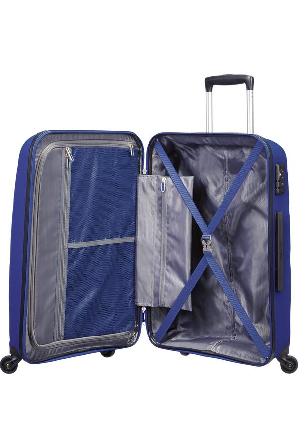 American Tourister Kufr Bon Air Spinner, 4 kolečka, 66 cm, střední, půlnoční námořní modrá American Tourister Kufr Bon Air Spinner, 4 kolečka, 66 cm, střední, půlnoční námořní modrá