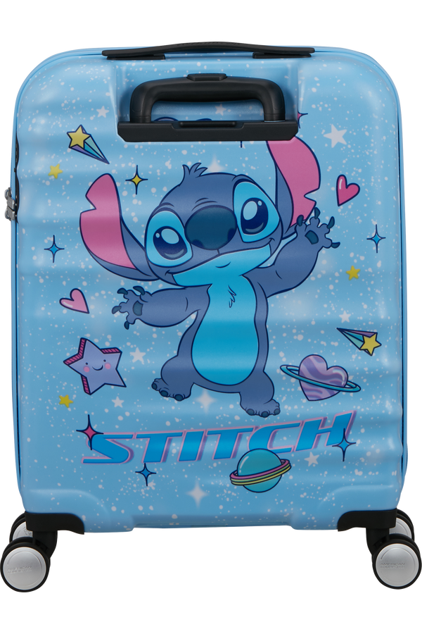 Disney Wavebreaker 55cm Kabinov&eacute; zavazadlo | American Tourister Disney Wavebreaker Spinner TSA Disney Fl 55cm  Stitch Universe