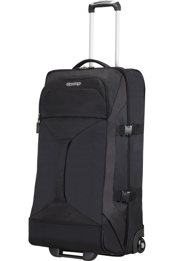 American Tourister Sportovn&iacute; ta&scaron;ka s kolečky Road Quest L, pln&aacute; čern&aacute;