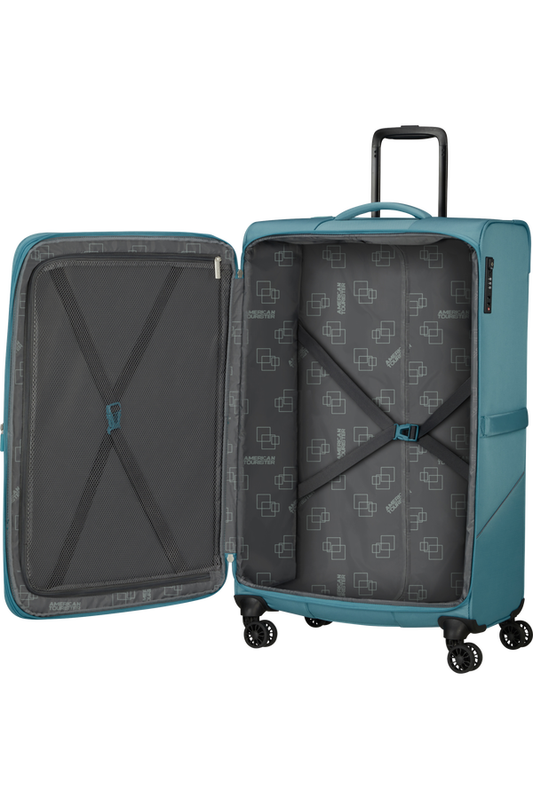 American Tourister SummerRide Spinner L EXP TSA 80cm Svěží modrá