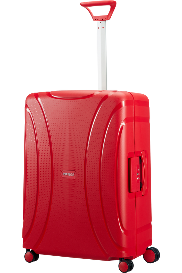 American Tourister Kufr Lock'n'Roll Spinner, 4 kolečka, 69 cm, středn&iacute;, červen&aacute; Formule