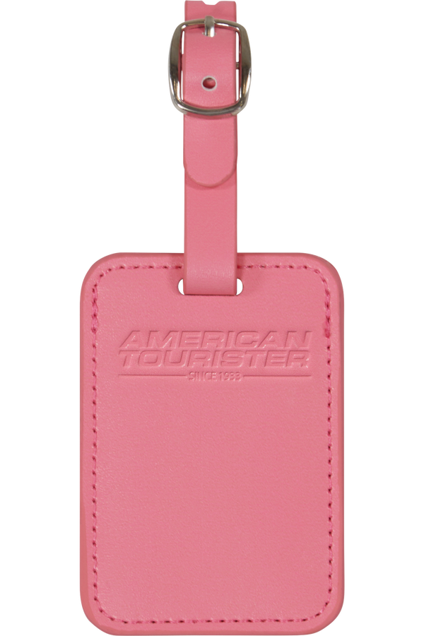 American Tourister American Tourist. Ta Luggage Tag X2  Pink Glitch