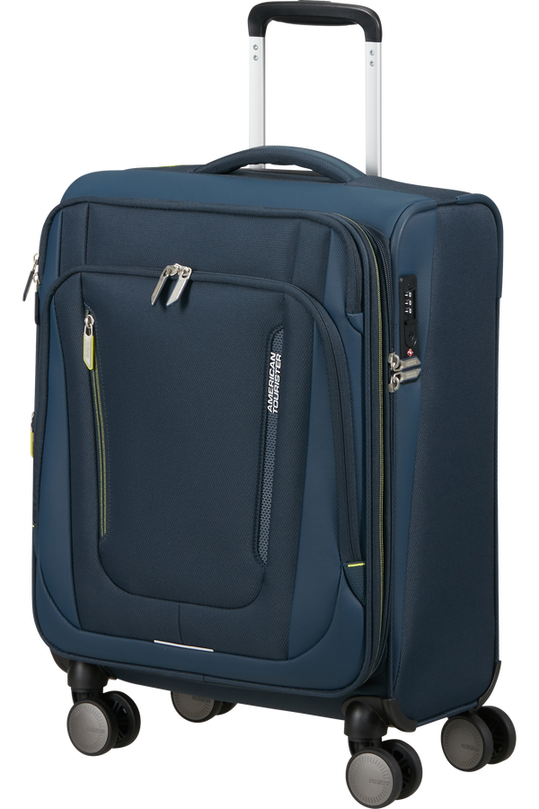 American Tourister Wanderlite Spinner EXP TSA S  Dark Navy