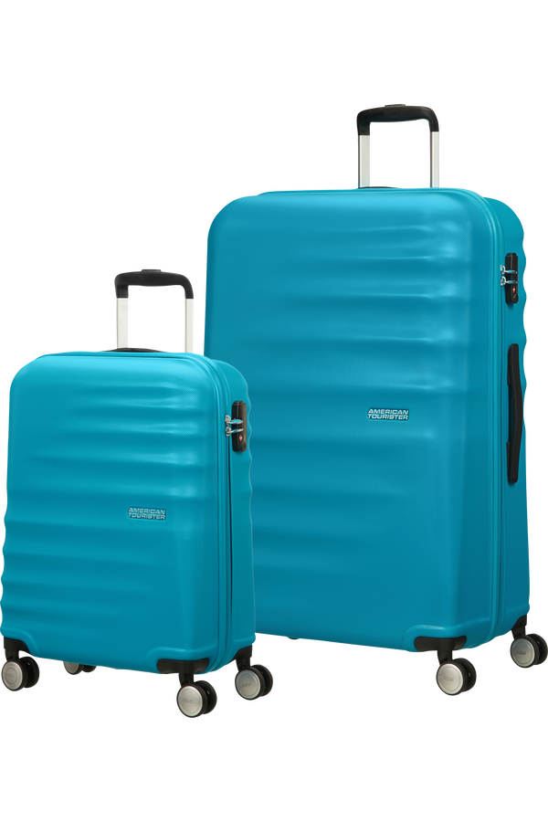 American Tourister Wavebreaker 2 PC Set A Summer Sky