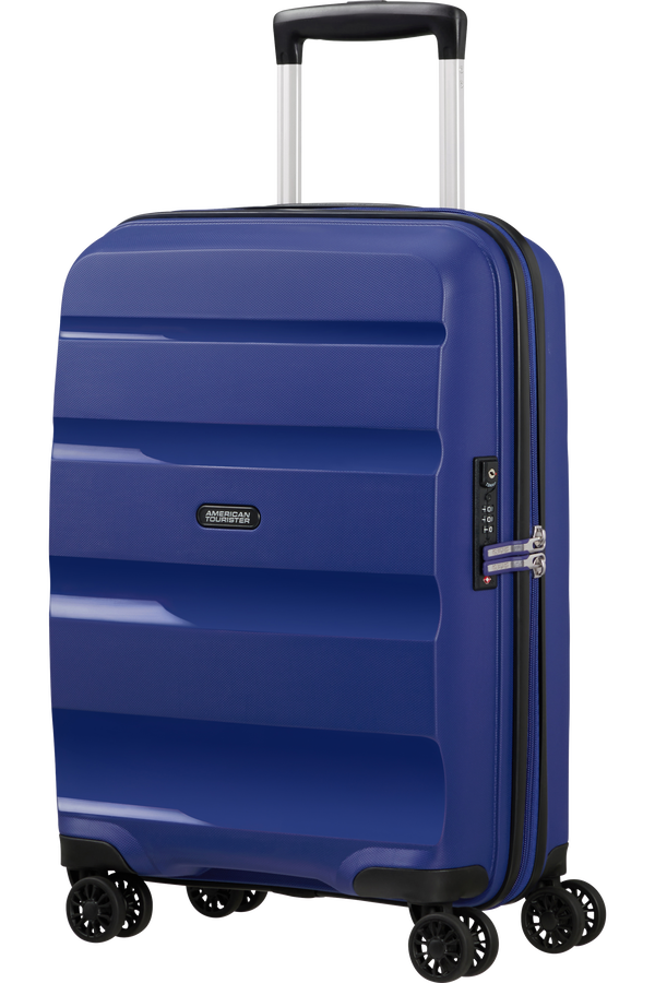 American Tourister Bon Air Dlx Spinner TSA 55cm  Půlnoční námořní modrá American Tourister Bon Air Dlx Spinner TSA 55cm  Půlnoční námořní modrá
