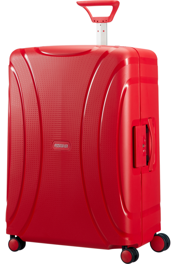 American Tourister Kufr Lock'n'Roll Spinner, 4 kolečka, 69 cm, střední, červená Formule