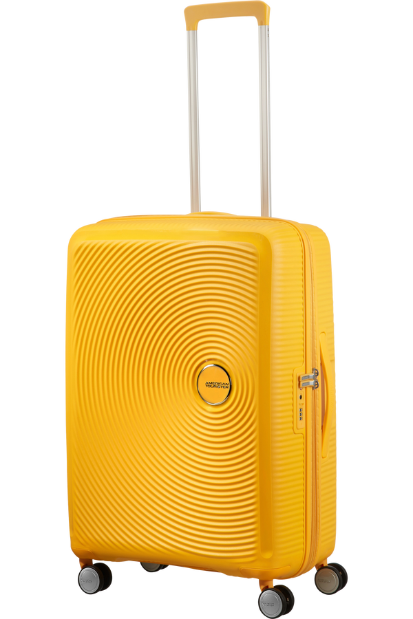 American Tourister Soundbox Spinner 67cm  Zlatě žlutá