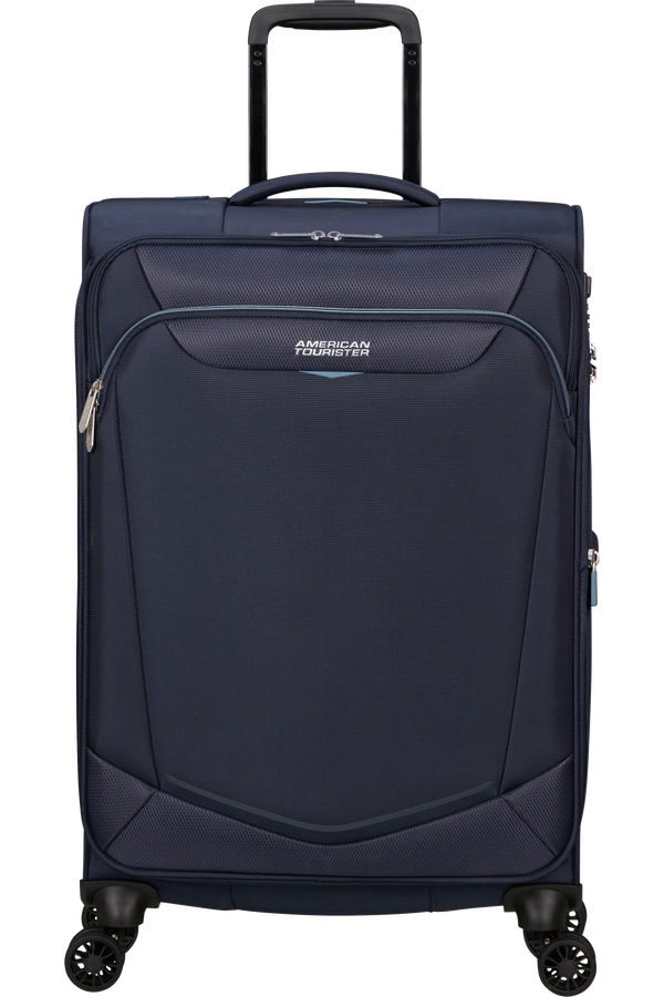 American Tourister SummerRide Spinner M EXP TSA 69cm N&aacute;mořn&iacute; modr&aacute;