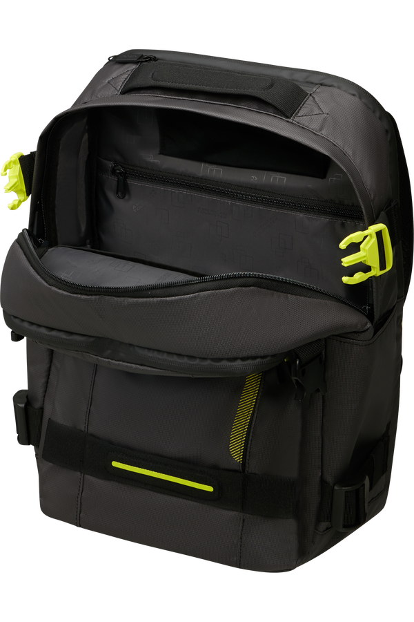 American Tourister Urban Track Laptop Backpack Coated 15.6'  Black/Lime