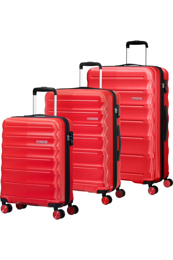 American Tourister Speedlink 3 PC Set A  Červená