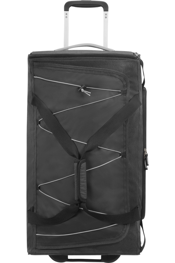 American Tourister Road Quest Duffle with Wheels M  Černá/šedá