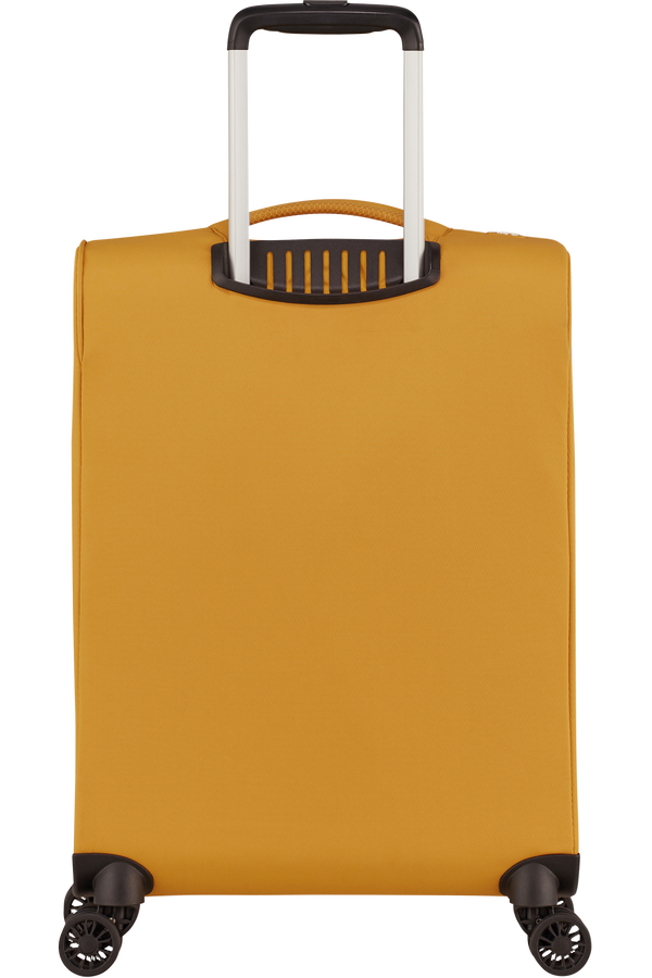 American Tourister Lite Ray Spinner TSA Expandable 55cm  Zlatě žlut&aacute;